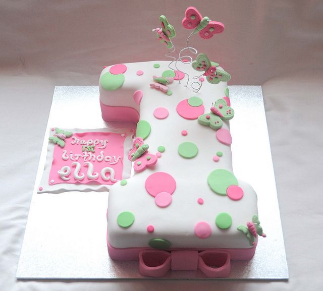 Number 1 First Birthday Cakes for Girls Number 1 First Birthday Cakes for Girls