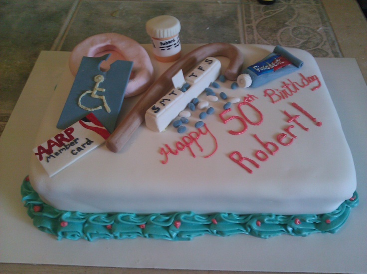 Over the Hill Birthday Cake Idea Over the Hill Birthday Cake Idea