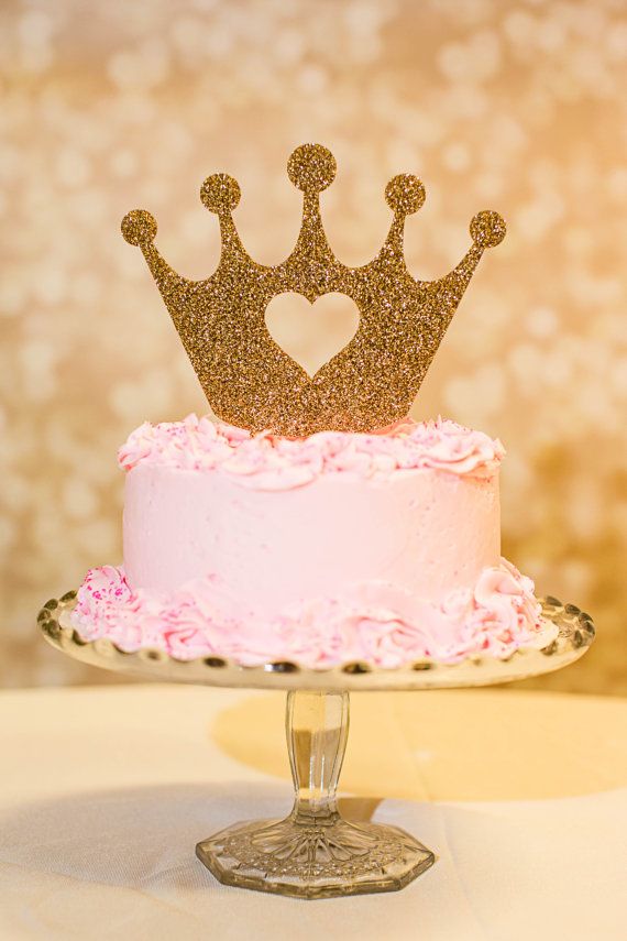 Princess Crown Cake Topper Princess Crown Cake Topper