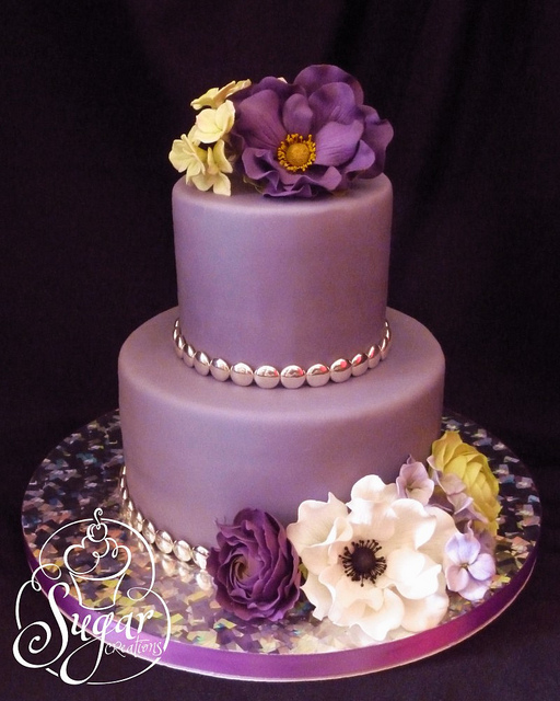 Purple Birthday Cake Purple Birthday Cake