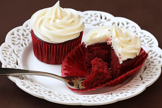 5 Photos of Red Velvet Cupcakes With Cream Cheese Inside 5 Photos of Red Velvet Cupcakes With Cream Cheese Inside