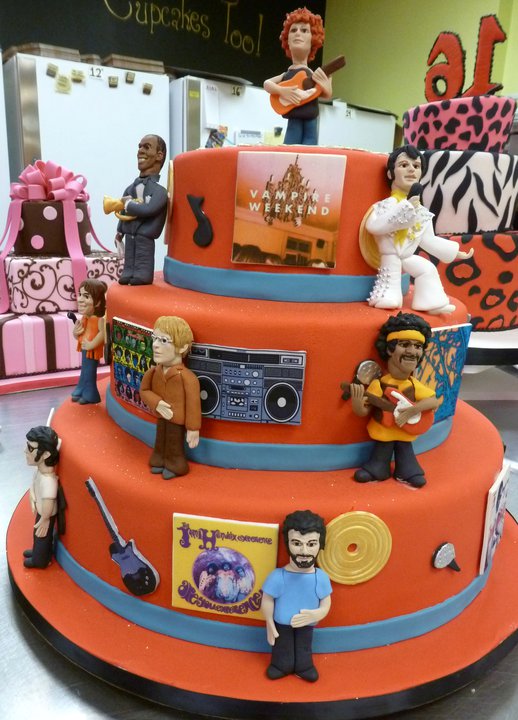 Rock'n Roll Birthday Cake Rock'n Roll Birthday Cake