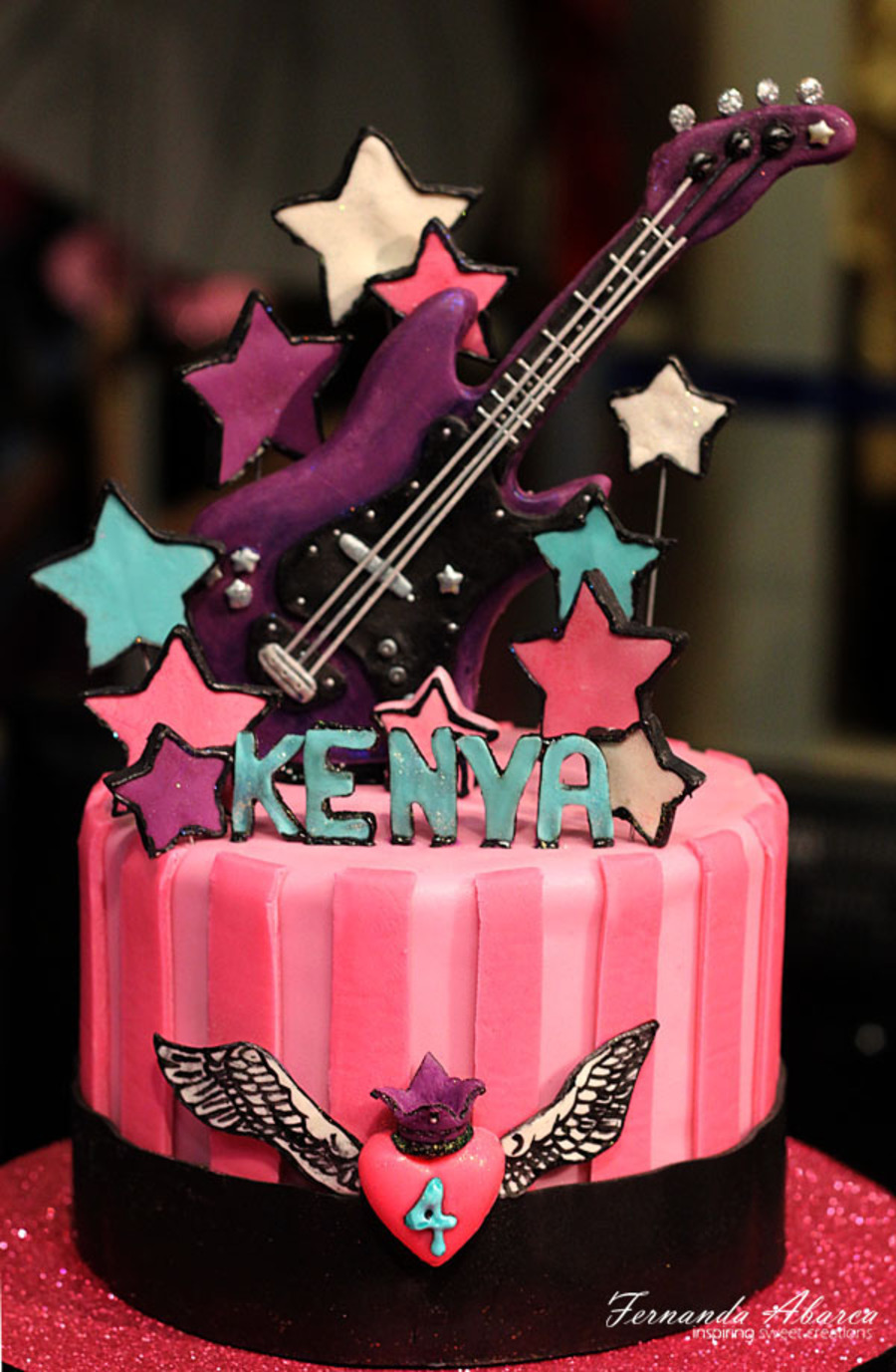 Rock Star Birthday Cake Rock Star Birthday Cake