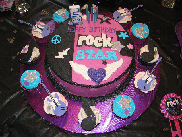 Rock Star Birthday Cake Rock Star Birthday Cake