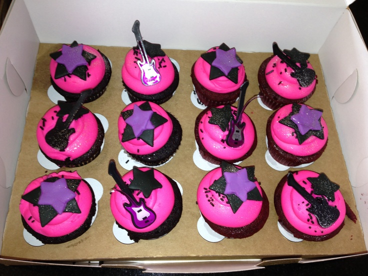 Rock Star Birthday Cakes Cupcakes Rock Star Birthday Cakes Cupcakes