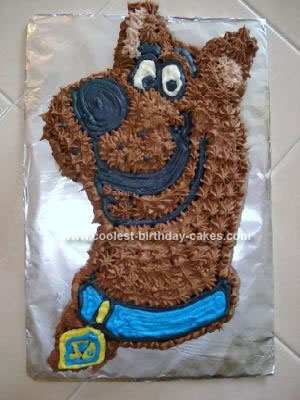 Scooby Doo Homemade Birthday Cake Scooby Doo Homemade Birthday Cake