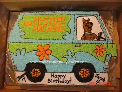 Scooby Doo Mystery Machine Cake Scooby Doo Mystery Machine Cake