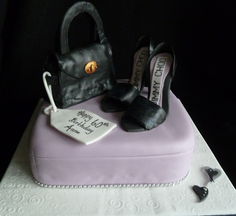 Shoe and Bag Birthday Cake Shoe and Bag Birthday Cake