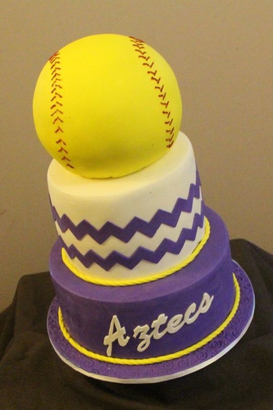 Softball Cake Softball Cake