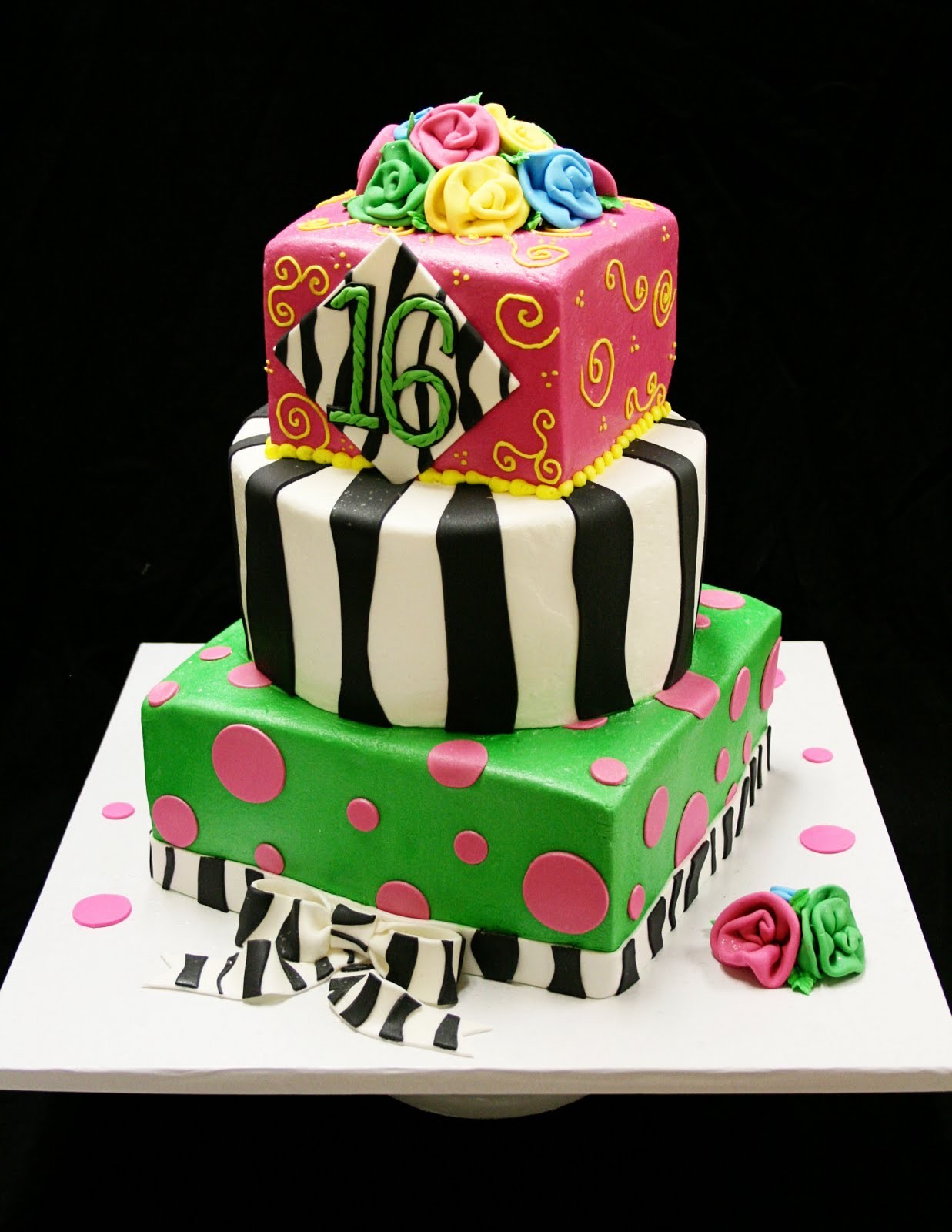 Sweet 16 Birthday Cake Idea Sweet 16 Birthday Cake Idea