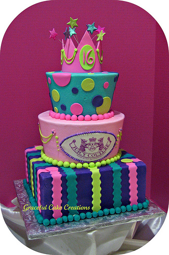 Sweet 16 Birthday Cake Sweet 16 Birthday Cake