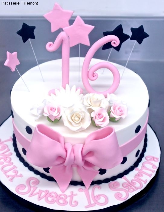 Sweet 16 Birthday Cake Sweet 16 Birthday Cake