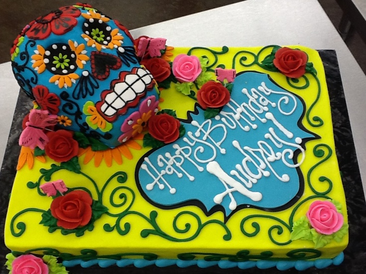 Sweet Sugar Skull Cake Sweet Sugar Skull Cake