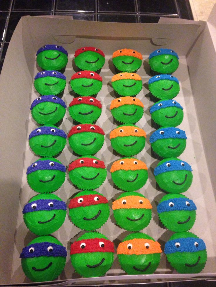 Teenage Mutant Ninja Turtles Cupcake Cake Teenage Mutant Ninja Turtles Cupcake Cake