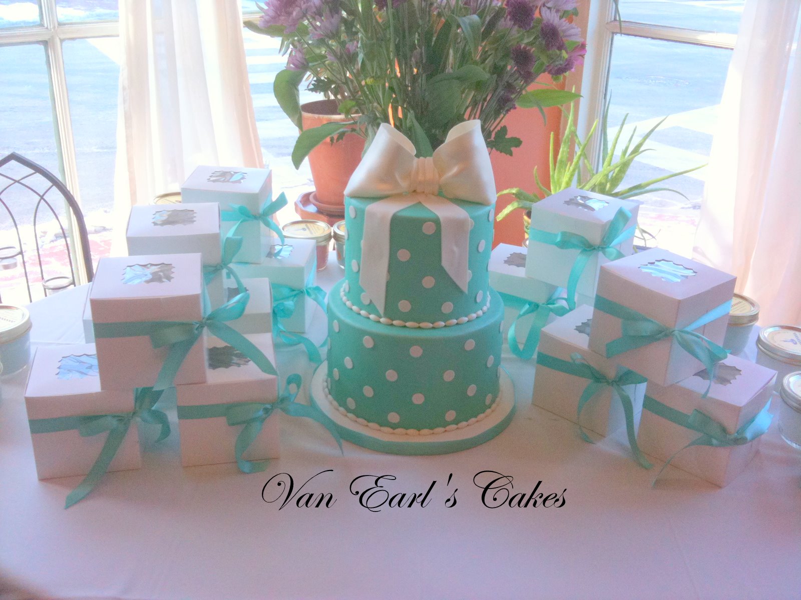 11 Photos of Bridal Shower Tiffany Cakes