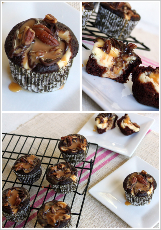 Turtle Cheesecake Cupcakes Recipe Turtle Cheesecake Cupcakes Recipe