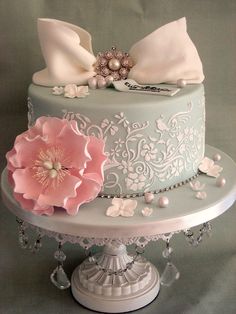 Wedding Style Birthday Cake Wedding Style Birthday Cake