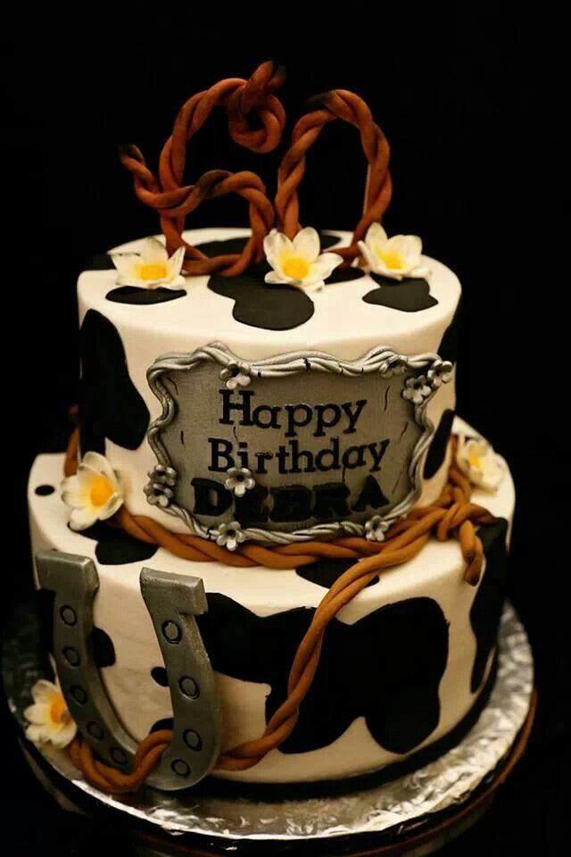 Western Birthday Cake Western Birthday Cake