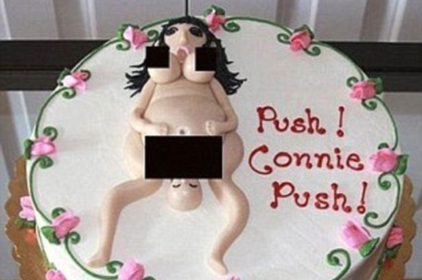 Worst Baby Shower Cake