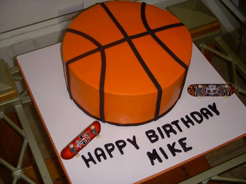Basketball Cake Basketball Cake