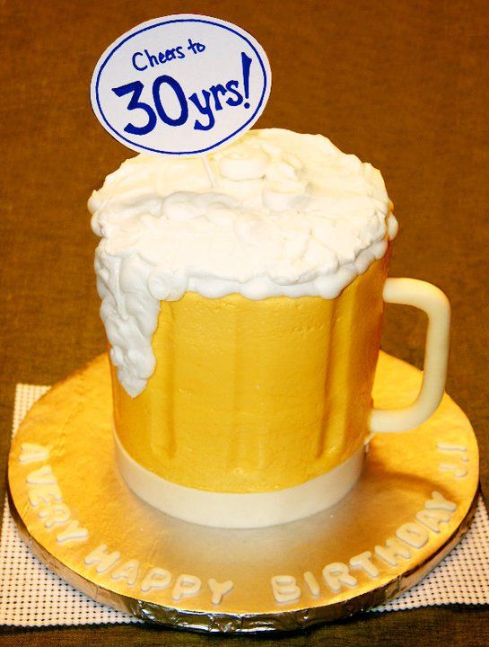 Beer Birthday Cake Beer Birthday Cake