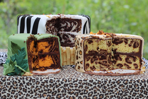 Cake Animal Print Interiors Cake Animal Print Interiors