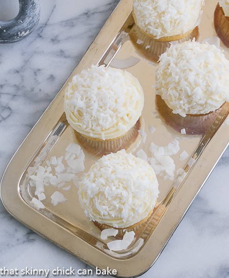 Coconut Cupcakes with Cream Cheese Frosting Coconut Cupcakes with Cream Cheese Frosting