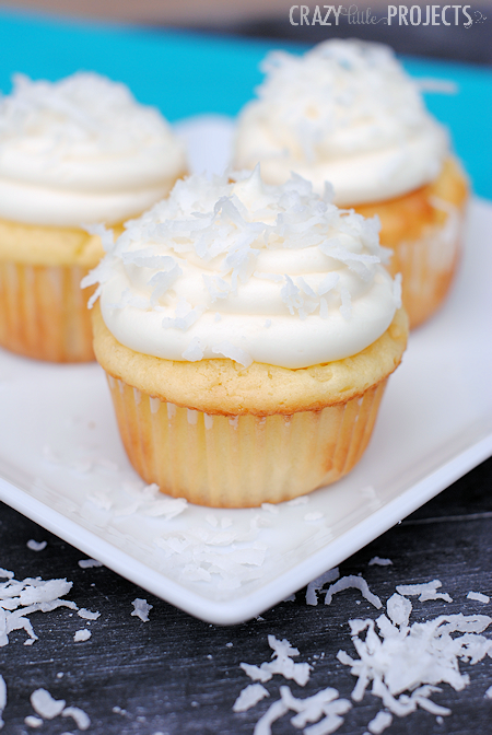 Coconut Cupcakes with Cream Cheese Frosting Coconut Cupcakes with Cream Cheese Frosting