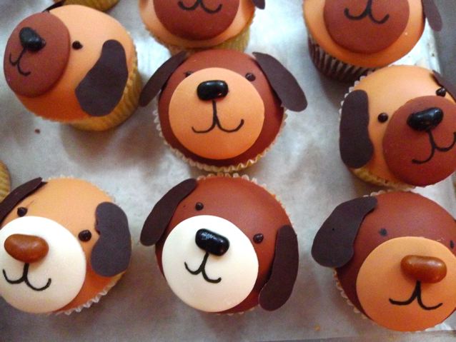 Cute Puppy Dog Cupcakes Cute Puppy Dog Cupcakes