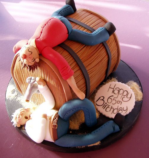 Funny Beer Birthday Cakes for Men