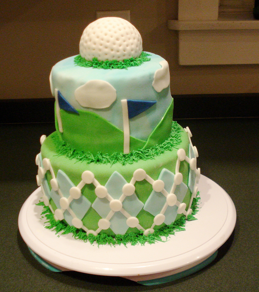 Golf Cake Idea