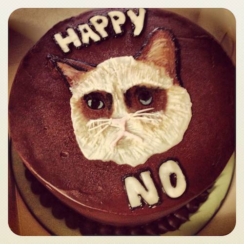 Grumpy Cat Birthday Cake Grumpy Cat Birthday Cake