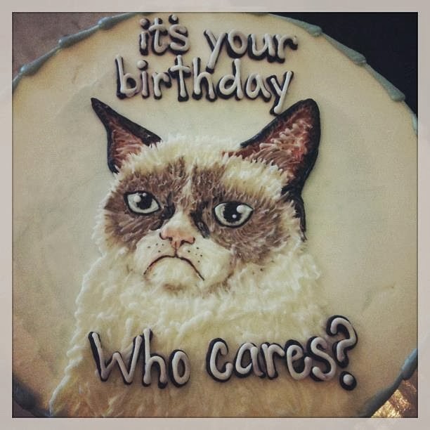 Grumpy Cat Birthday Cake Grumpy Cat Birthday Cake