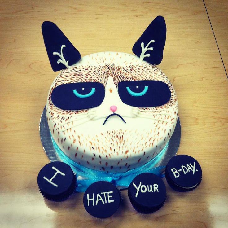 Grumpy Cat Cake Grumpy Cat Cake