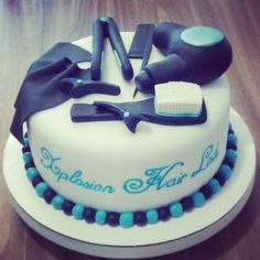 Hair Salon Happy Birthday Cakes Hair Salon Happy Birthday Cakes