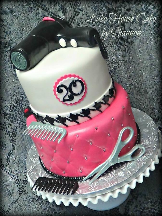 13 Hair Stylist Birthday Cakes For Girls Photo Hair Stylist