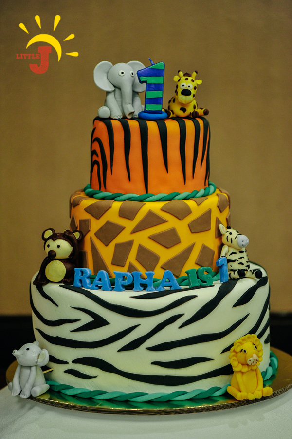 Jungle Safari Birthday Party Cake Jungle Safari Birthday Party Cake