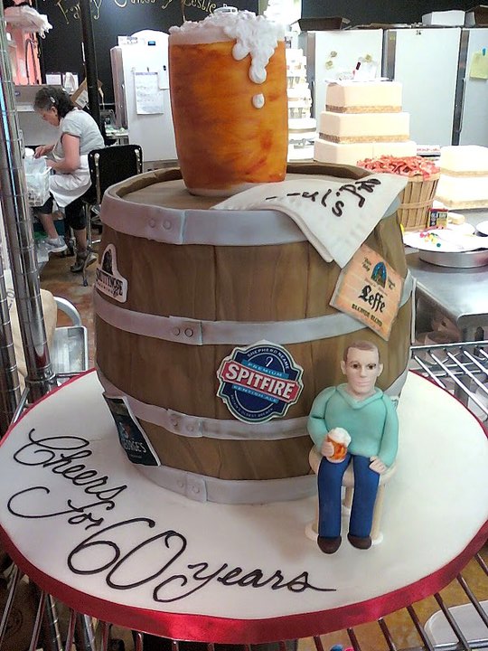 Men Beer Birthday Cake Ideas