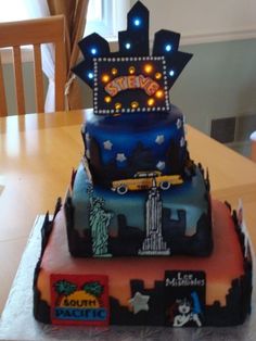 New York City Birthday Cake New York City Birthday Cake