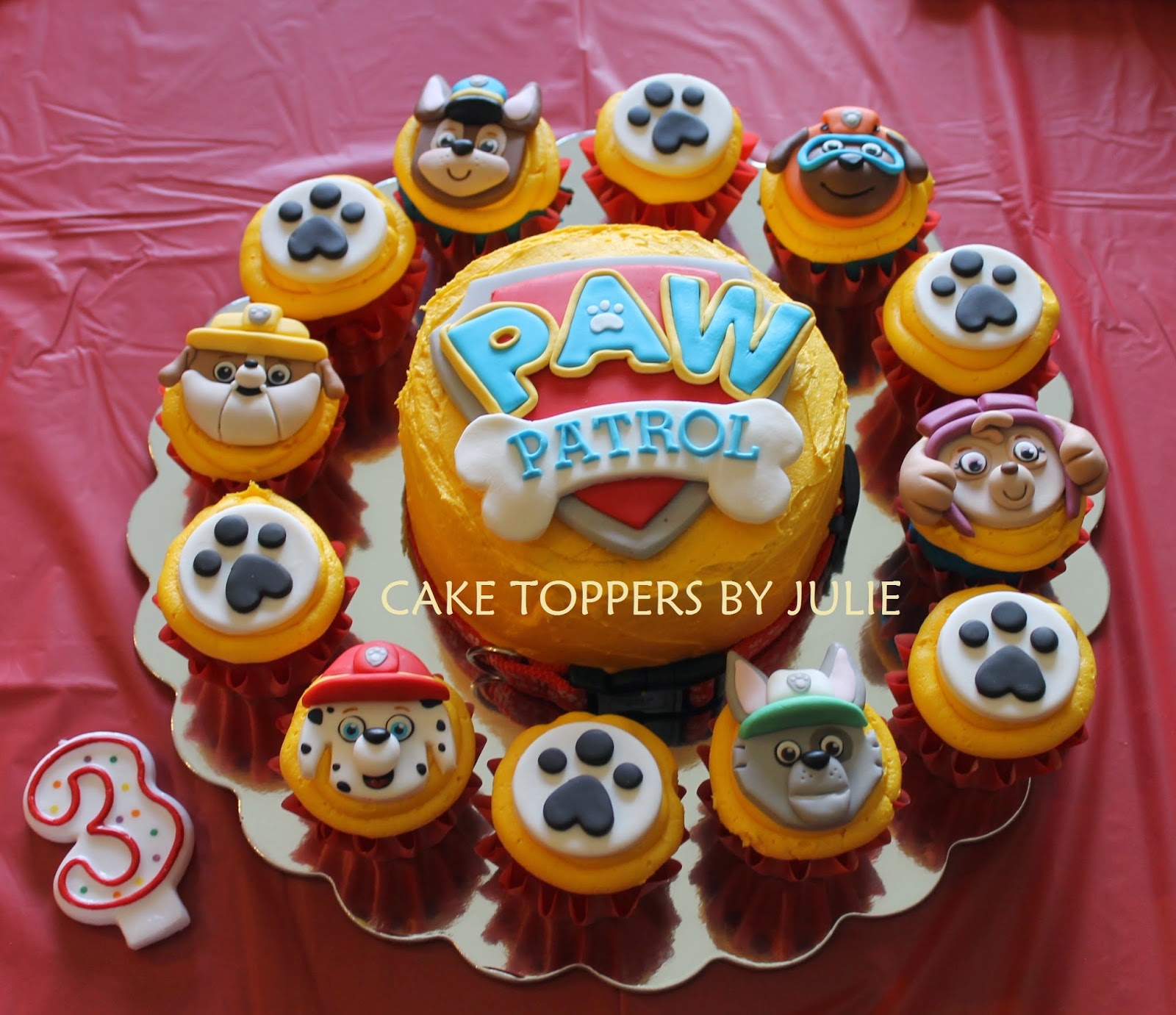 PAW Patrol Cupcake Cake