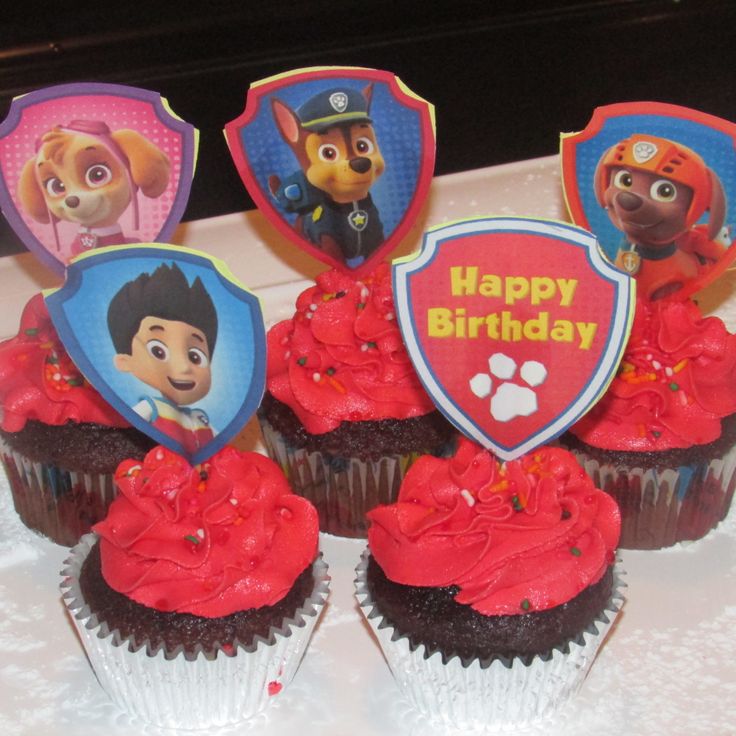 PAW Patrol Cupcakes