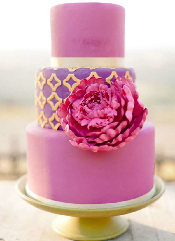 10 Photos of Hot Pink And Purple Birthday Cakes 10 Photos of Hot Pink And Purple Birthday Cakes