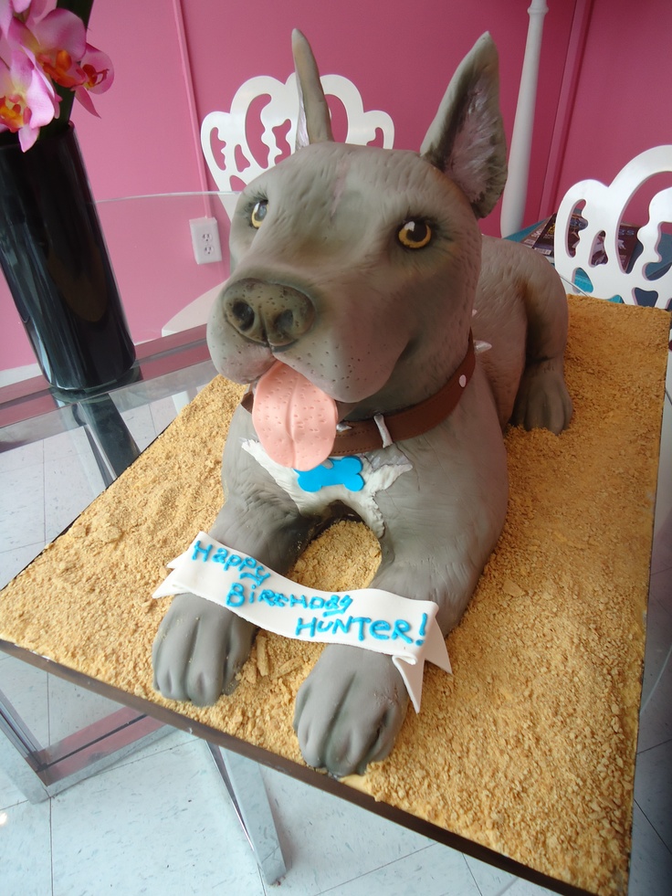 8 Photos of Pitbull Happy Birthday Cakes 8 Photos of Pitbull Happy Birthday Cakes