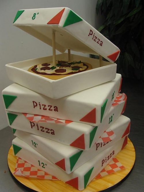 Pizza Birthday Cake Pizza Birthday Cake