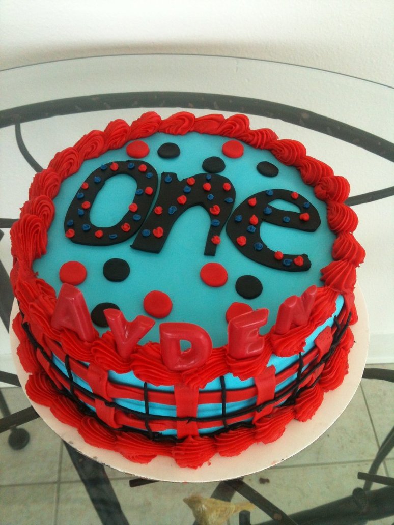Plaid Birthday Cake Plaid Birthday Cake