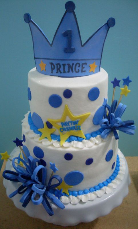 Prince Theme Birthday Cake