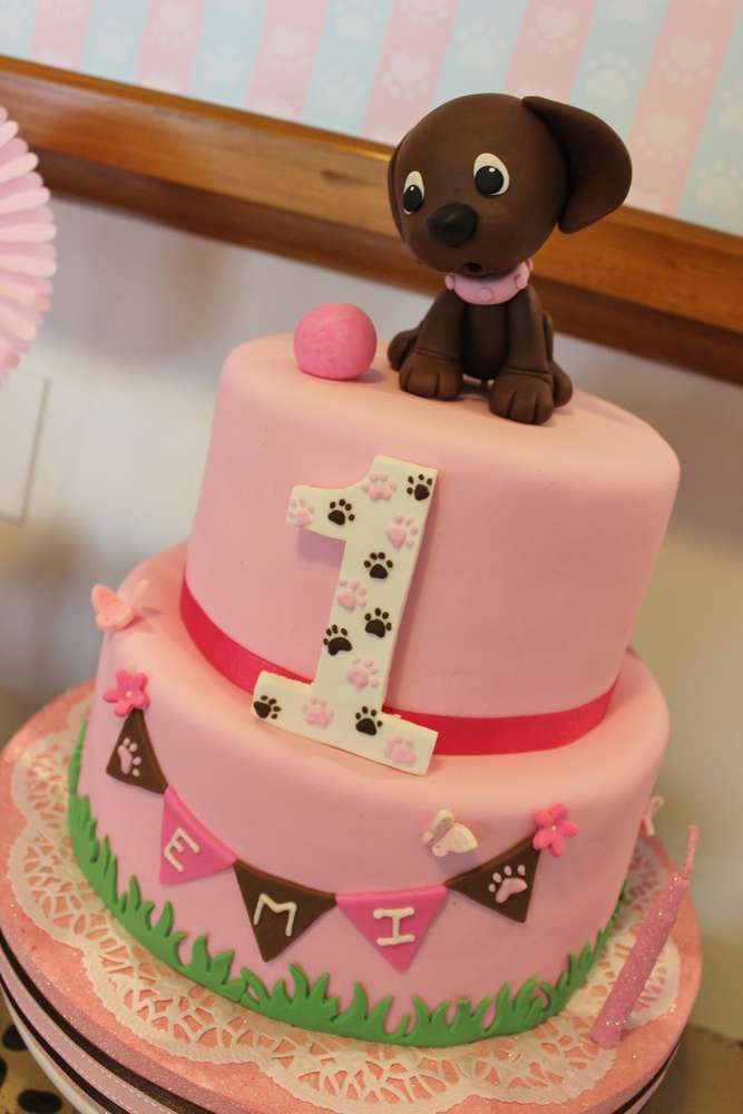 Puppy Dog Birthday Cake Ideas