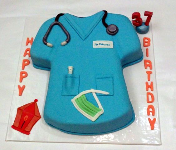 Scrub Nurse Birthday Cake Scrub Nurse Birthday Cake
