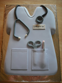 Scrub Nurse Birthday Cake Scrub Nurse Birthday Cake