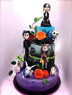Tim Burton Birthday Cake Tim Burton Birthday Cake